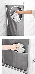 Saco de roupa suja para pendurar