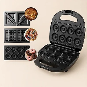 Máquina de fazer sanduíches  3 em 1
