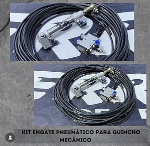 Kit Engate Pneumático Para Guincho Mecânico