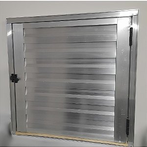PORTINHOLA ALÇAPÃO ALUMÍNIO NATURAL 100AX100L LINHA POPULAR