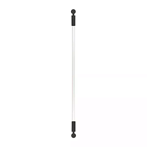 Arandela de Parede Retangular 3,8x3,8cm Alumínio Preto GSG AR06