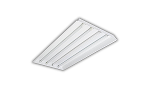 Luminária de Embutir para Forro 4xT8 6x61,8x61,8cm Aço GSG LE03
