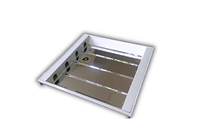 Luminária de Embutir com Refletor 4xT8 7x61,8x124,3cm Alumínio GSG LE18
