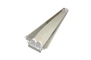 Luminária de Sobrepor 2xT8 5,5x12,6x124cm Alumínio GSG LS64