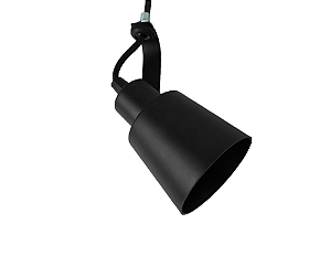 Spot para Perfilado Cônico para Dicroica 9x7cm Preto GSG SP69