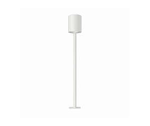 Poste Balizador 1xGU10 40x8cm Alumínio Branco GSG PB29