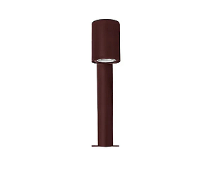 Poste Balizador 1xE27 40x13cm Alumínio Marrom GSG PB45
