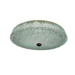 Plafon LED 120W 8x40cm Vidro e Metal Dourado Sindora DCX01622