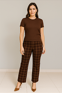Calça Colcci xadrez