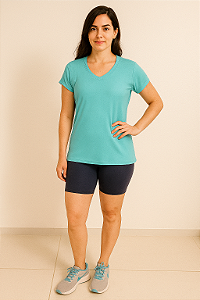 Camiseta dryfit g azul ocean
