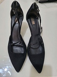 scarpin schutz Couro