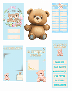 Painéis sala de aula Urso