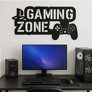 Aplique Parede Quadro Decor Game Jogos PS4 Xbox Joystick Mdf