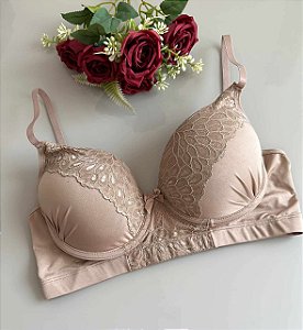 Sutiã de alça fina beje G