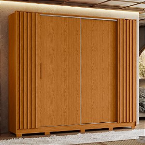 Guarda Roupa 4 Portas Jacaranda Cinamomo / Off White