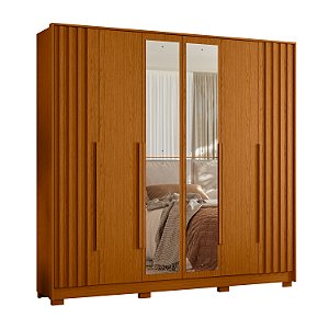 Guarda Roupa 6 Portas Deville Cinamomo - Albatroz