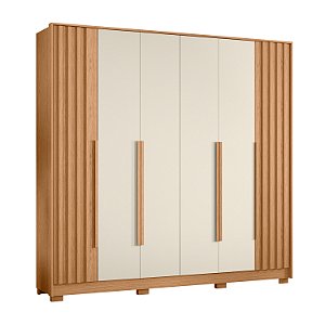 Guarda Roupa 6 Portas Deville Freijo / Off White