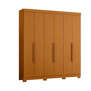 Guarda Roupa 6 Portas Vinci Cinamomo - Albatroz
