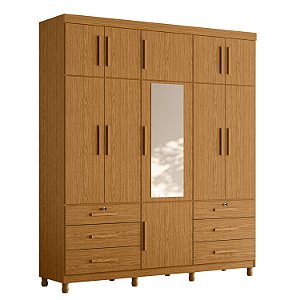 Guarda Roupa Roupeiro Triton Plus Cinamomo - Albatroz