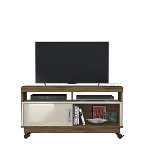 Bancada Rack Artur Naturale / Off White - Madetec