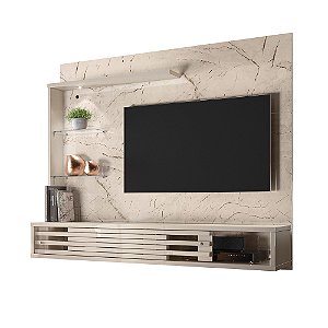 Bancada Suspensa Frizz Select Calacata / Off White - Madetec