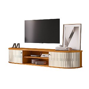 Bancada Suspenso Algarve Cinamomo / Off White - Madetec