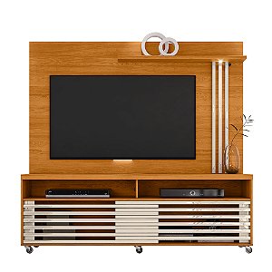 Composição Rack Bancada Frizz Cinamomo / Off White - Madetec