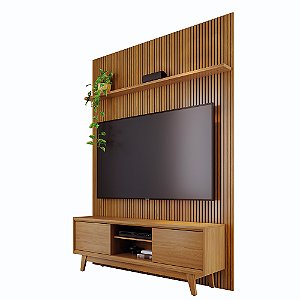 Composição Rack Bancada Milo Cumaru - Madetec