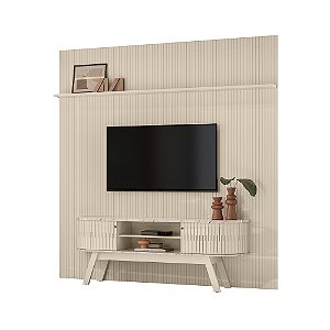 Composição Rack New Laguna Calacata / Off White - Madetec
