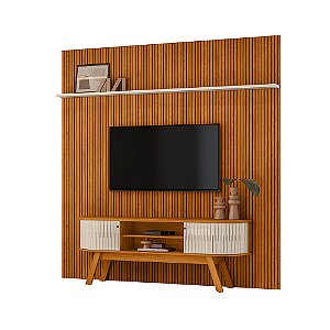 Composição Rack New Laguna Cinamomo / Off White - Madetec