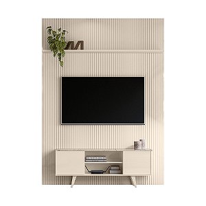 Composição Rack New Panorama Calacata / Off White - Madetec