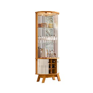 Cristaleira Marina Cinamomo / Off White - Madetec