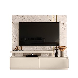 Home Theater New Apolo Calacata / Off White - Madetec