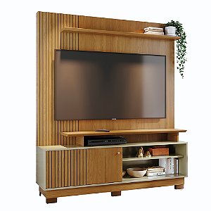 Home Theater Rack Ares Cumaru / Opala - Madetec