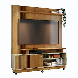 Home Theater Rack Ares Cumaru / Opala - Madetec