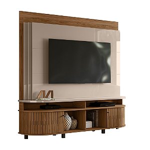 Home Theater Rack Daytona Fendi / Naturale - Madetec