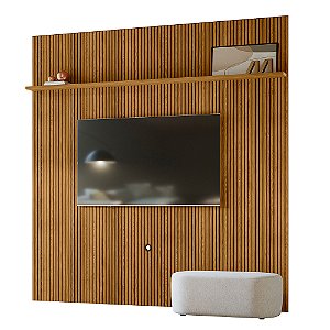 Painel Piso Teto New Guapore Ripado Cumaru - Madetec