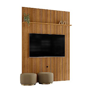 Painel Piso Teto New Interlagos Ripado Cumaru - Madetec