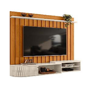 Rack Bancada Suspensa Imola Cinamomo / Off White - Madetec