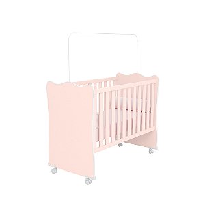 Berço Doce Sonho 1 Rosa - Qmovi