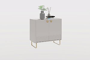 Aparador Buffet Sala de Jantar Baixo Bossa Off White Grappa
