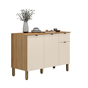 Balcão 1200 3 Portas Vert Plus 3027 Freijo / Soft