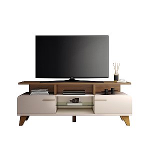 Bancada Rack Essenza 1.6 Off White / Castanho - HB