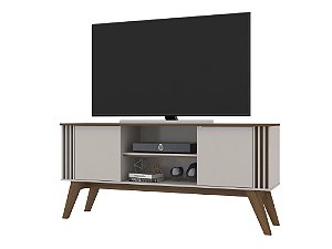 Bancada Rack Para TV Vitta Matte / Off White Grappa