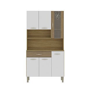 Cozinha Compacta 6 Portas Golden Plus 2517 Freijo / Supremo