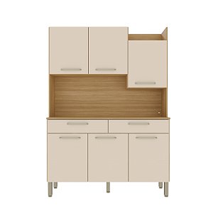Cozinha Compacta Modena 2478 Freijo / Soft - Kits Parana