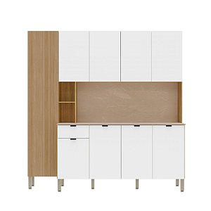Cozinha Compacta Pulse 3011 Freijo / Artico - Kits Parana