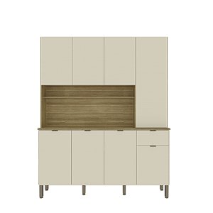 Cozinha Compacta Slow 3012 Freijo / Soft - Kits Parana