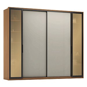 Guarda Roupa 4 Portas Laredo Amendola / Nude Prime Demartêz