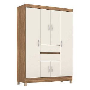 Guarda Roupa 6 Portas Ecom 2 Amendola / Off White Demóbile